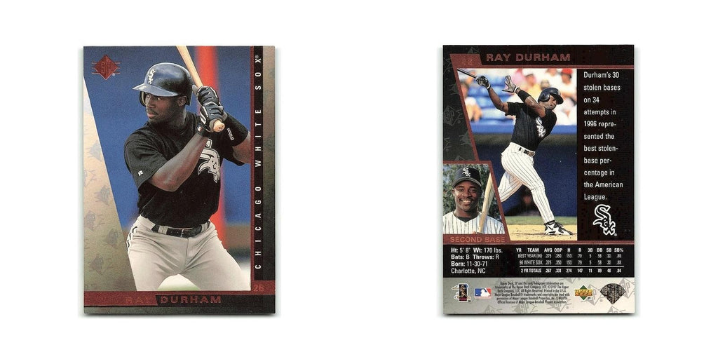 Ray Durham 1997 SP #48 Chicago White Sox Baseball Card NM