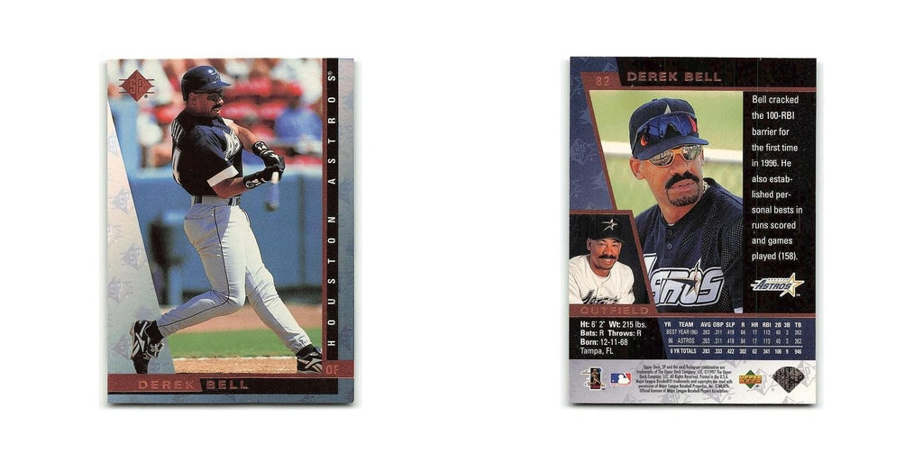 Derek Bell 1997 SP #82 Houston Astros Baseball Card NM