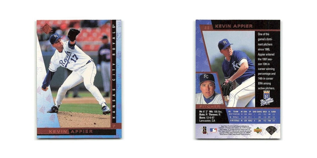 Kevin Appier 1997 SP #88 Kansas City Royals Baseball Card NM