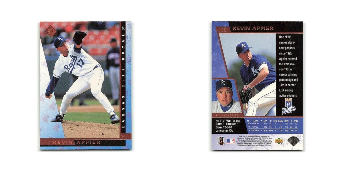 Kevin Appier 1997 SP #88 Kansas City Royals Baseball Card NM