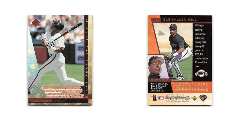 Glenallen Hill 1997 SP #161 San Francisco Giants Baseball Card NM