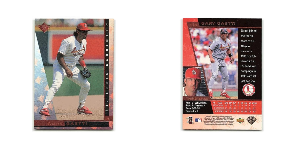 Gary Gaetti 1997 SP #149 St. Louis Cardinals Baseball Card NM