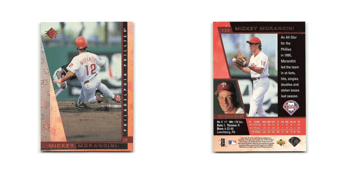 Mickey Morandini 1997 SP #139 Philadelphia Phillies Baseball Card NM