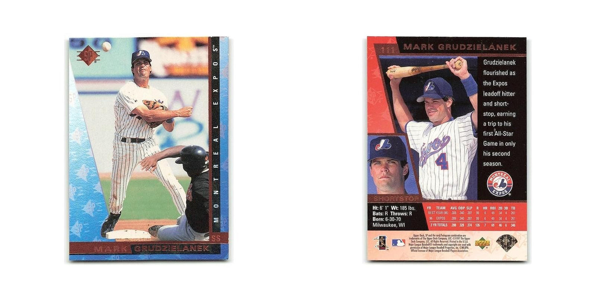 Mark Grudzielanek 1997 SP #111 Montreal Expos Baseball Card NM