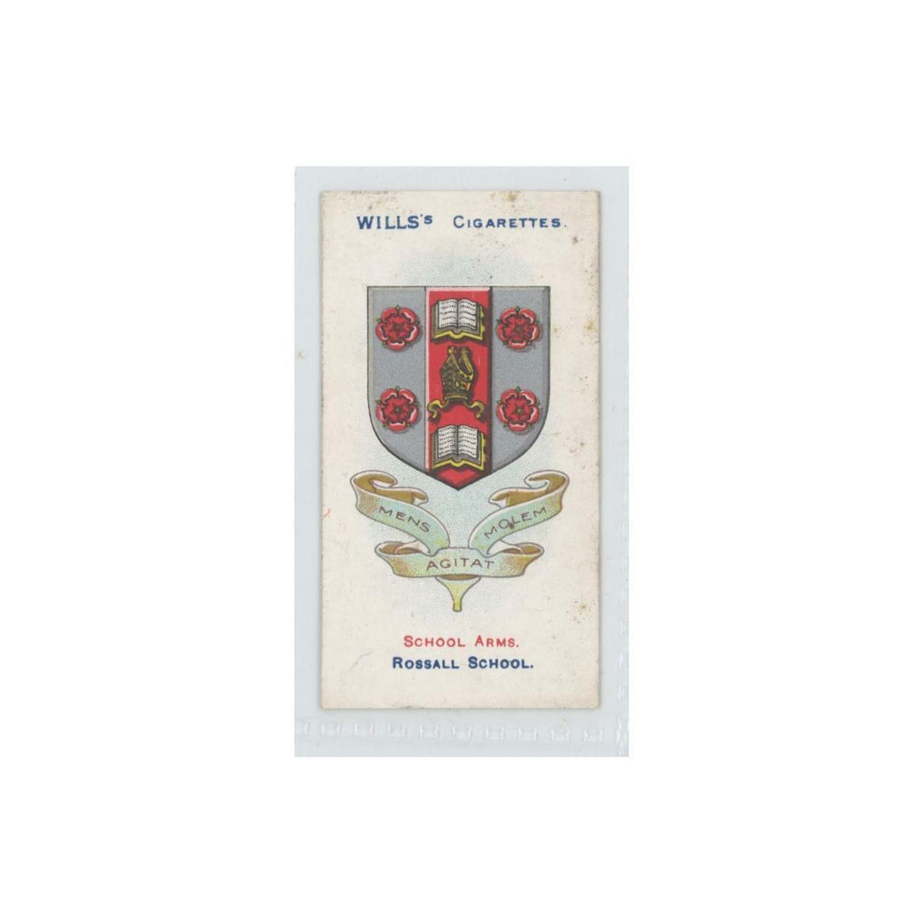 1907 Wills's Cigarettes School Rossall School #3