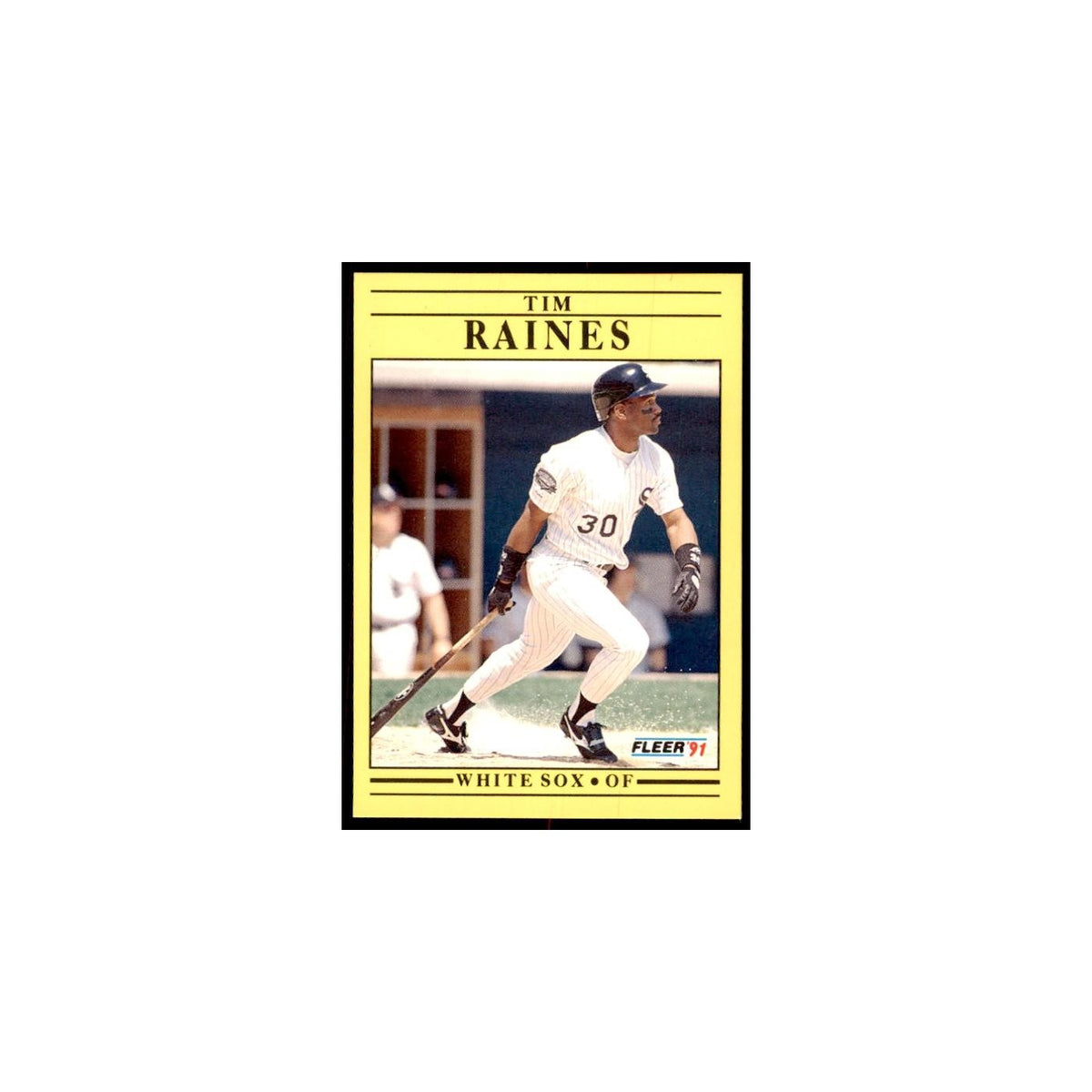 1991 Fleer Update Tim Raines Baseball Cards #U-15