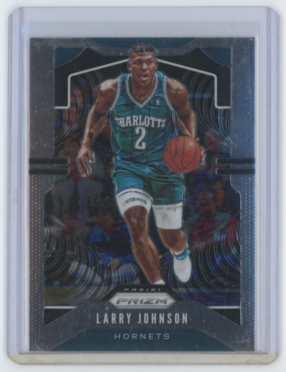 2019-20 Panini Prizm Larry Johnson .  Charlotte Hornets #15