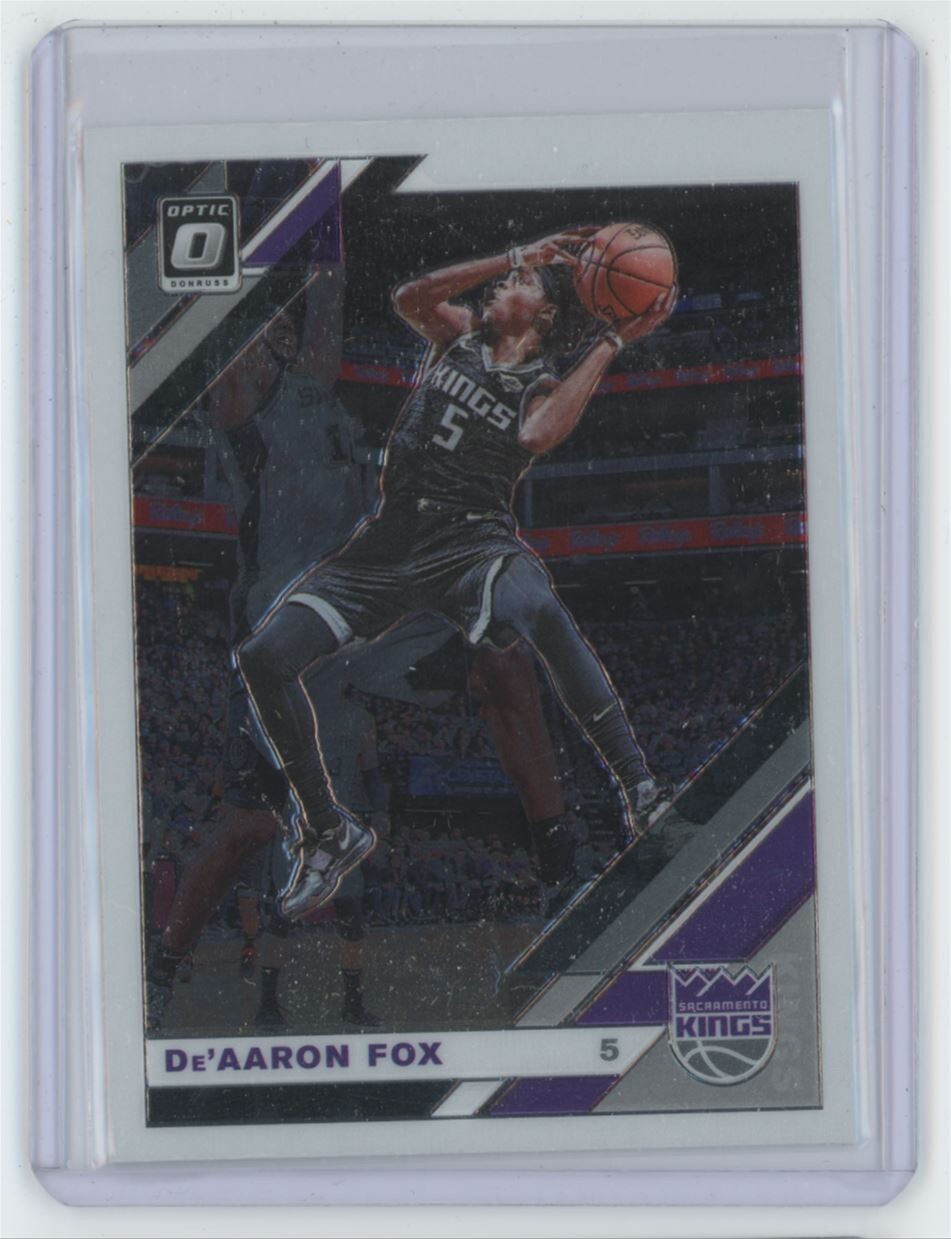 2019-20 Donruss Optic De'Aaron Fox . Sacramento Kings #57