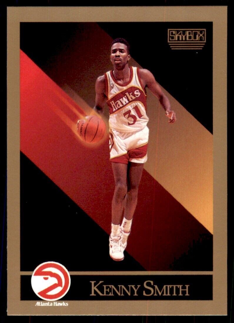 1990-91 SkyBox Kenny Smith . Atlanta Hawks #8