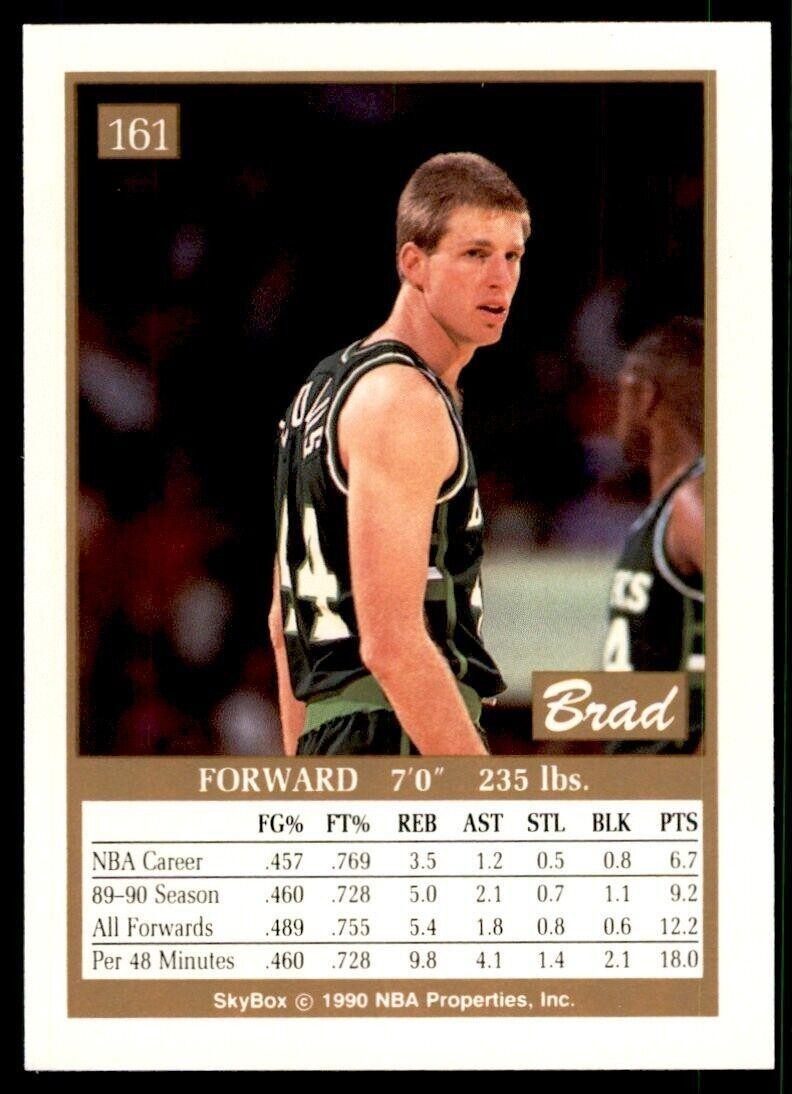 1990-91 SkyBox Brad Lohaus . Milwaukee Bucks #161