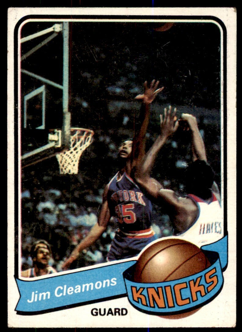1979-80 TOPPS JIM CLEAMONS . NEW YORK KNICKS #112