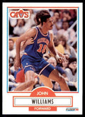 1990-91 Fleer John Williams . Cleveland Cavaliers #37