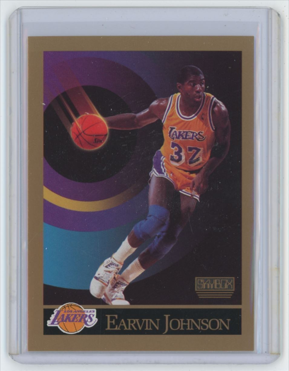 1990-91 SkyBox Earvin Johnson . Los Angeles Lakers #138