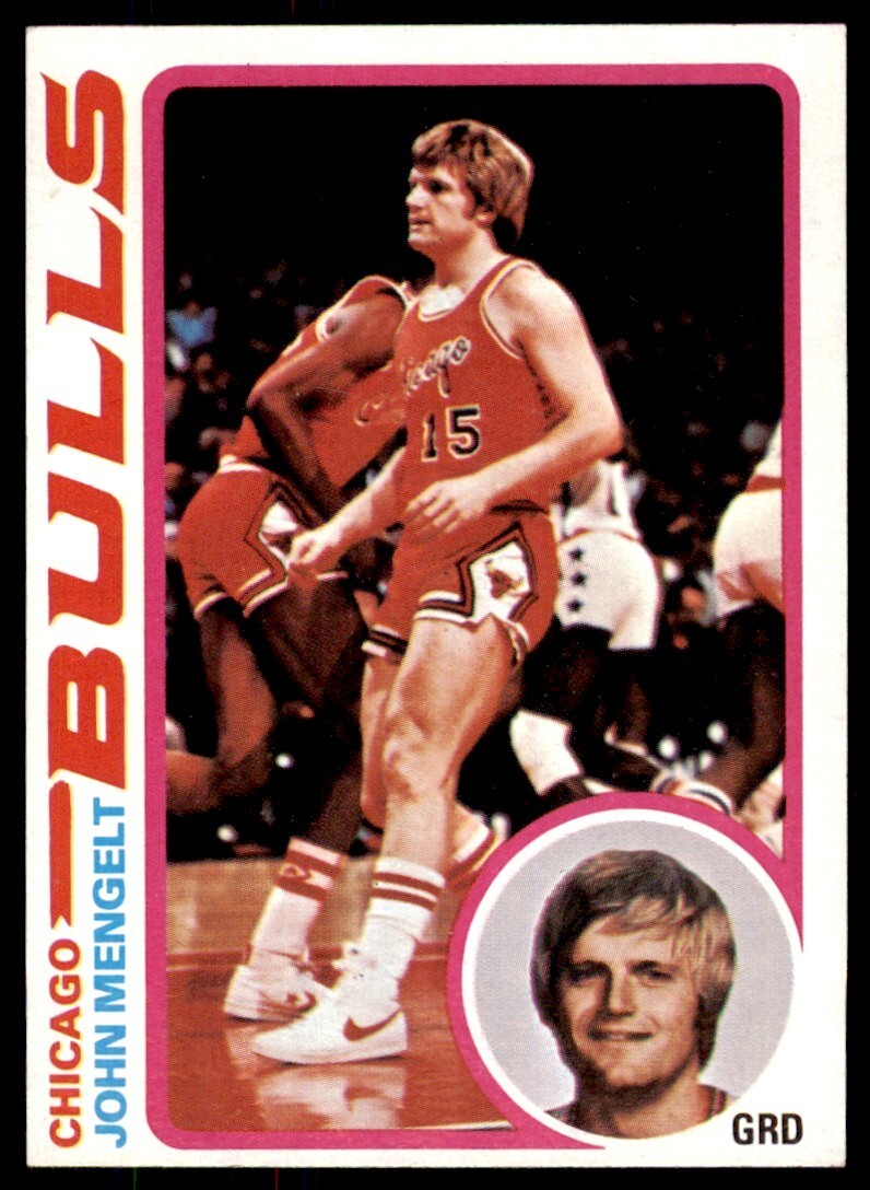 1978-79 TOPPS JOHN MENGELT . CHICAGO BULLS #53