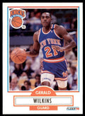 1990-91 Fleer Gerald Wilkins . New York Knicks #131