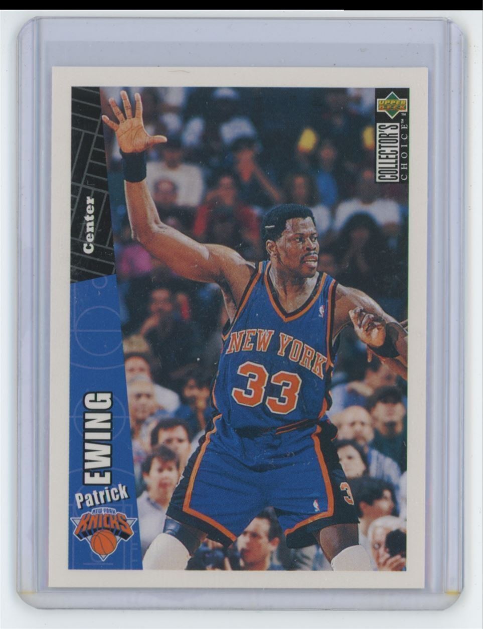 1996-97 Collector's Choice Patrick Ewing . New York Knicks #290