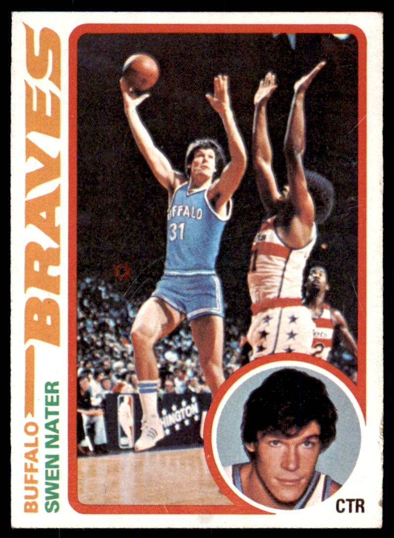 1978-79 TOPPS SWEN NATER . BUFFALO BRAVES #23