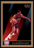 1990-91 SkyBox James Edwards . Detroit Pistons #85