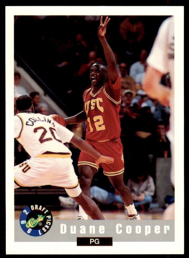 1992-93 Classic Draft Duane Cooper . USC Trojans #72