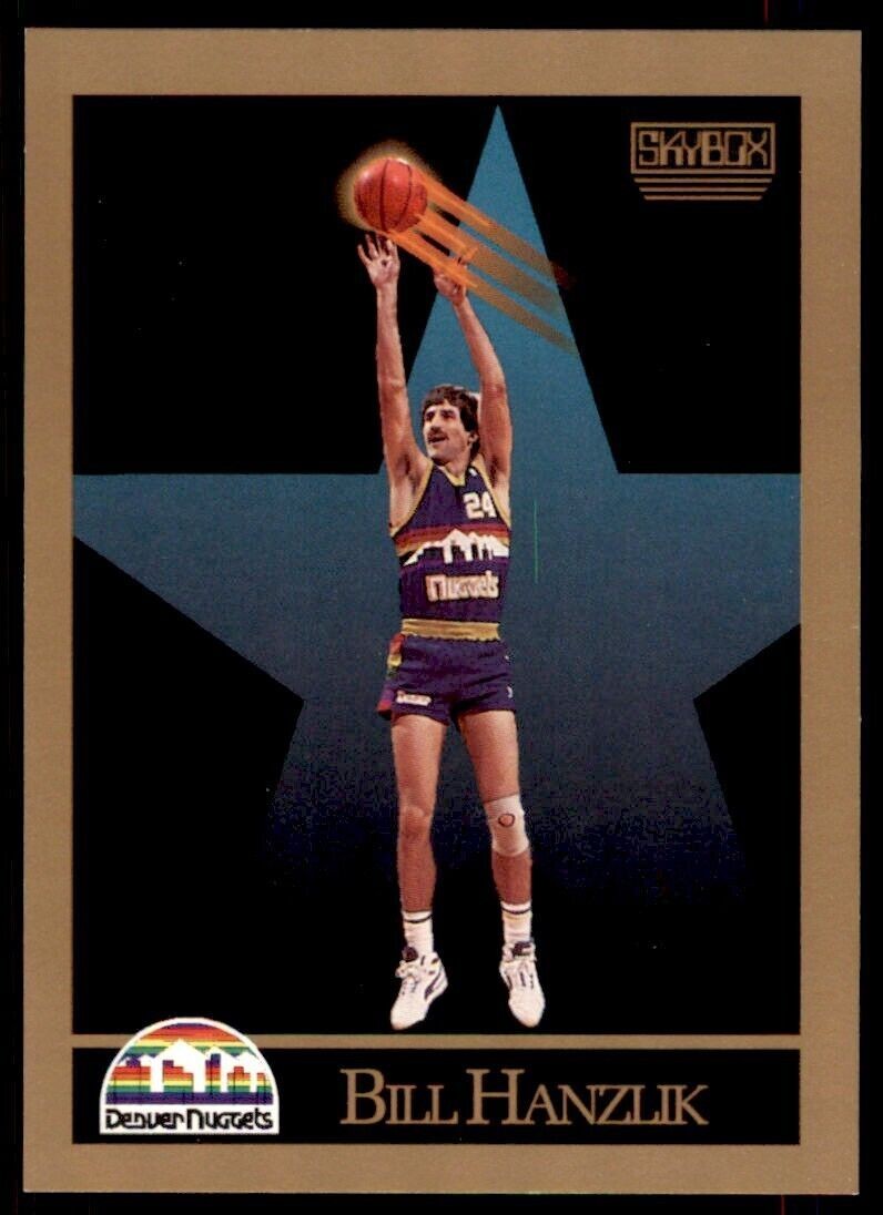 1990-91 SkyBox NBA Bill Hanzlik . Denver Nuggets #75