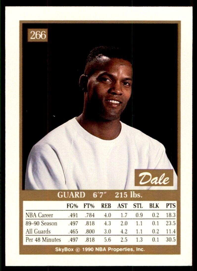1990-91 SkyBox NBA Dale Ellis . Seattle SuperSonics #266
