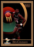 1990-91 SkyBox NBA Ben Coleman . Milwaukee Bucks #156
