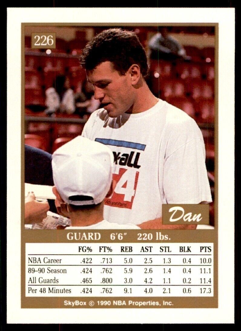 1990-91 SkyBox NBA Dan Majerle . Phoenix Suns #226