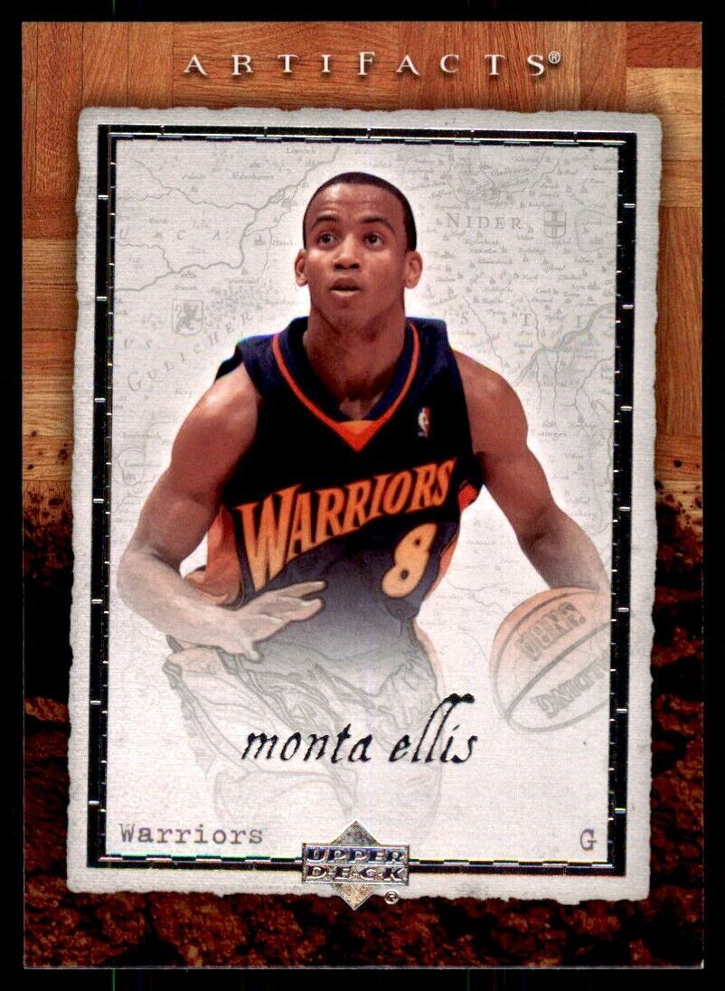 2007-08 Upper Deck Artifacts Monta Ellis . Golden State Warriors #29