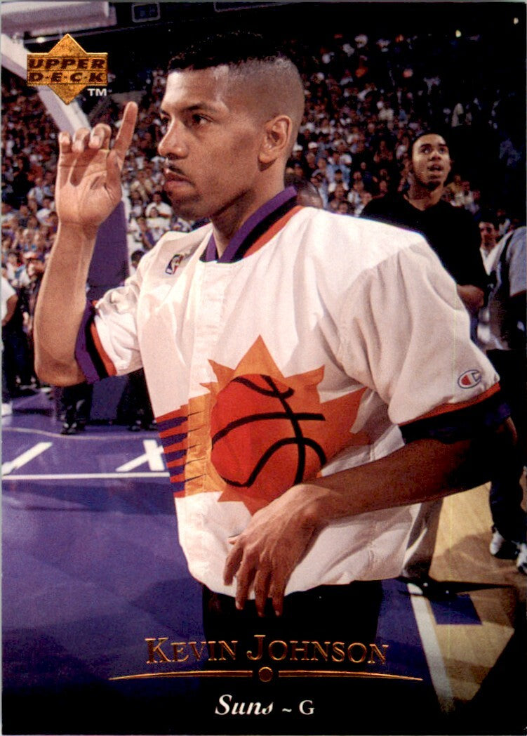 1995-96 Upper Deck Kevin Johnson . Phoenix Suns #61
