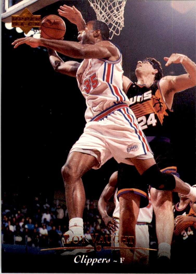 1995-96 Upper Deck Loy Vaught . Los Angeles Clippers #118