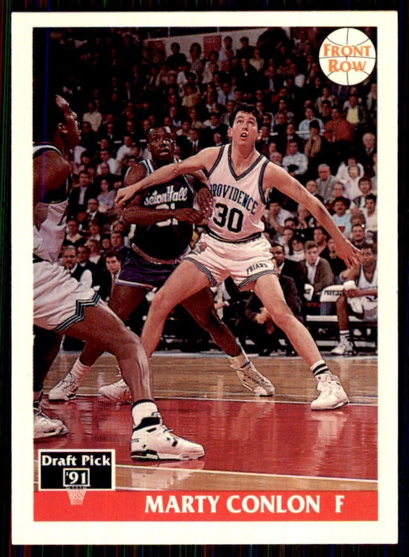 1991-92 Front Row Marty Conlon Basketball Cards #50
