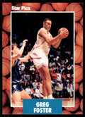 1990-91 Star Pics Greg Foster Basketball Cards #57