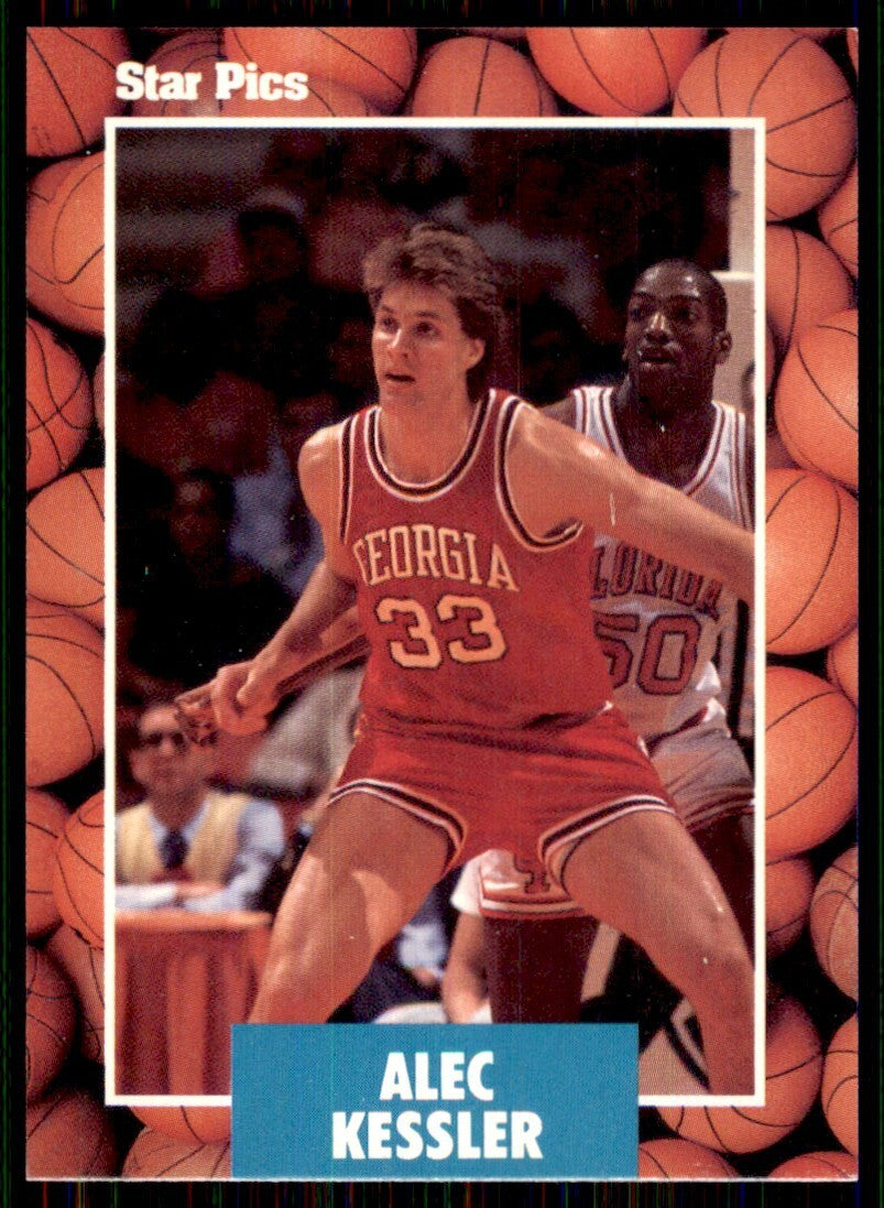 1990-91 Star Pics. Alec Kessler Basketball Cards #32