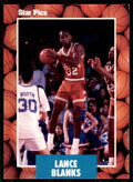 1990-91 Star Pics: Lance Blanks Basketball Cards #69