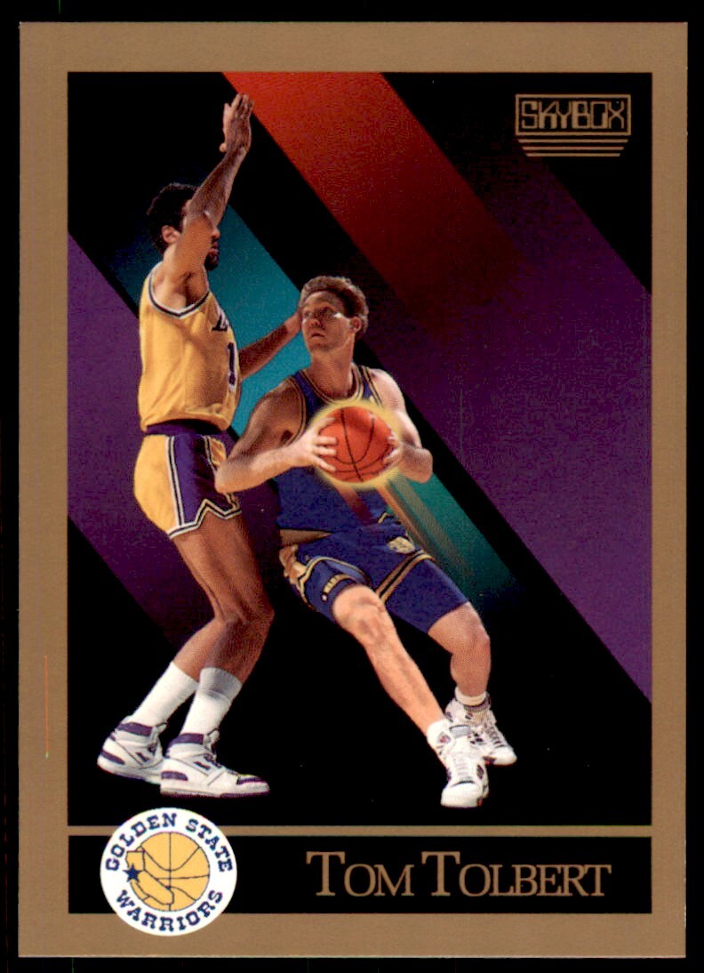 1990-91 SkyBox. Tom Tolbert Rookie . Golden State Warriors #103