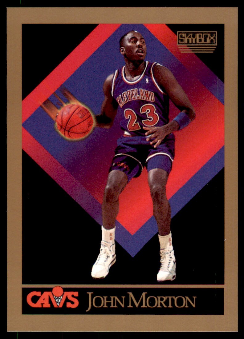 1990-91 SkyBox. John Morton . Cleveland Cavaliers #54