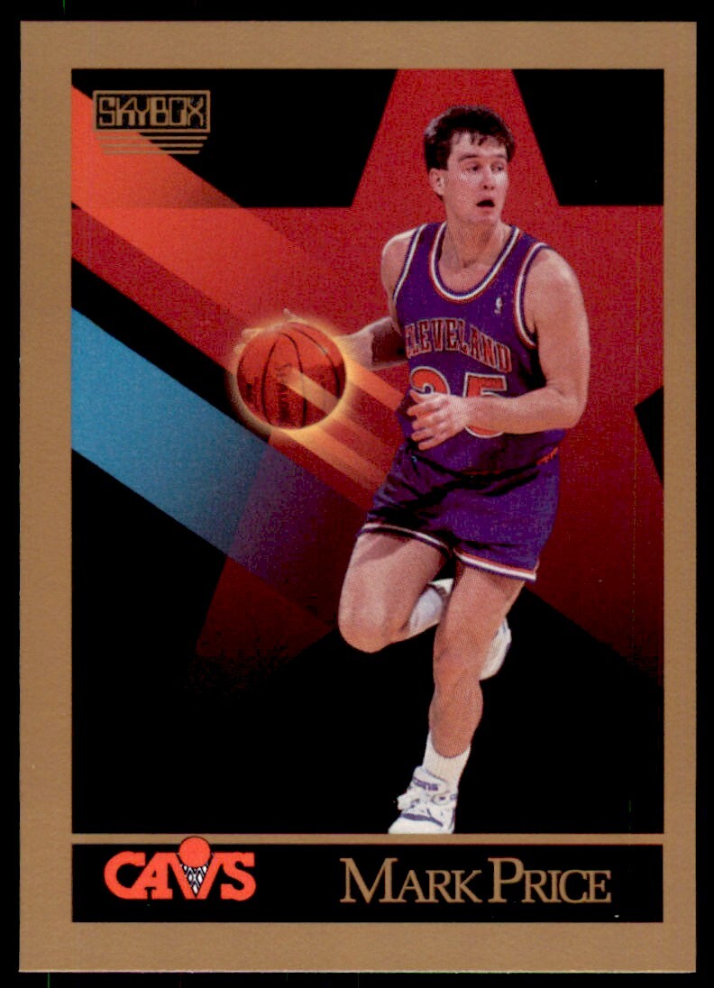 1990-91 SkyBox. Mark Price . Cleveland Cavaliers #56