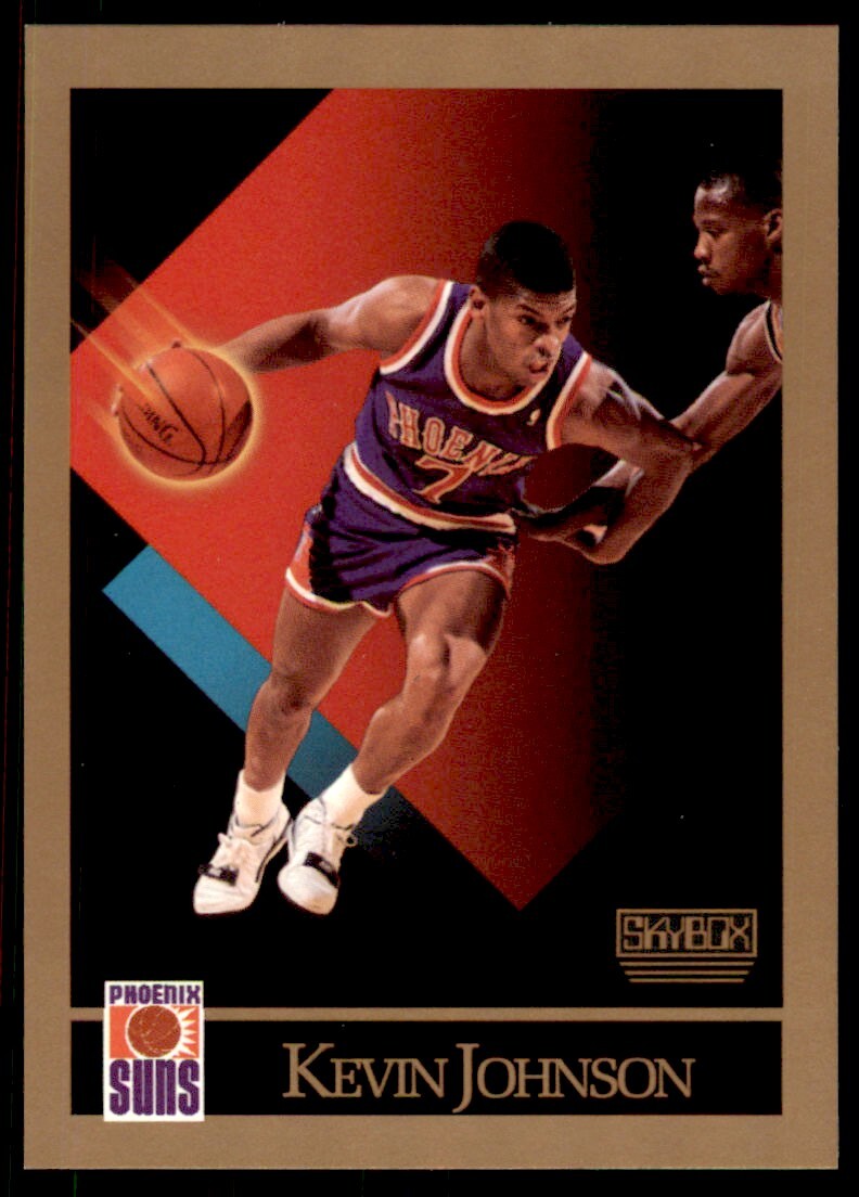 1990-91 SkyBox Kevin Johnson . Phoenix Suns #224