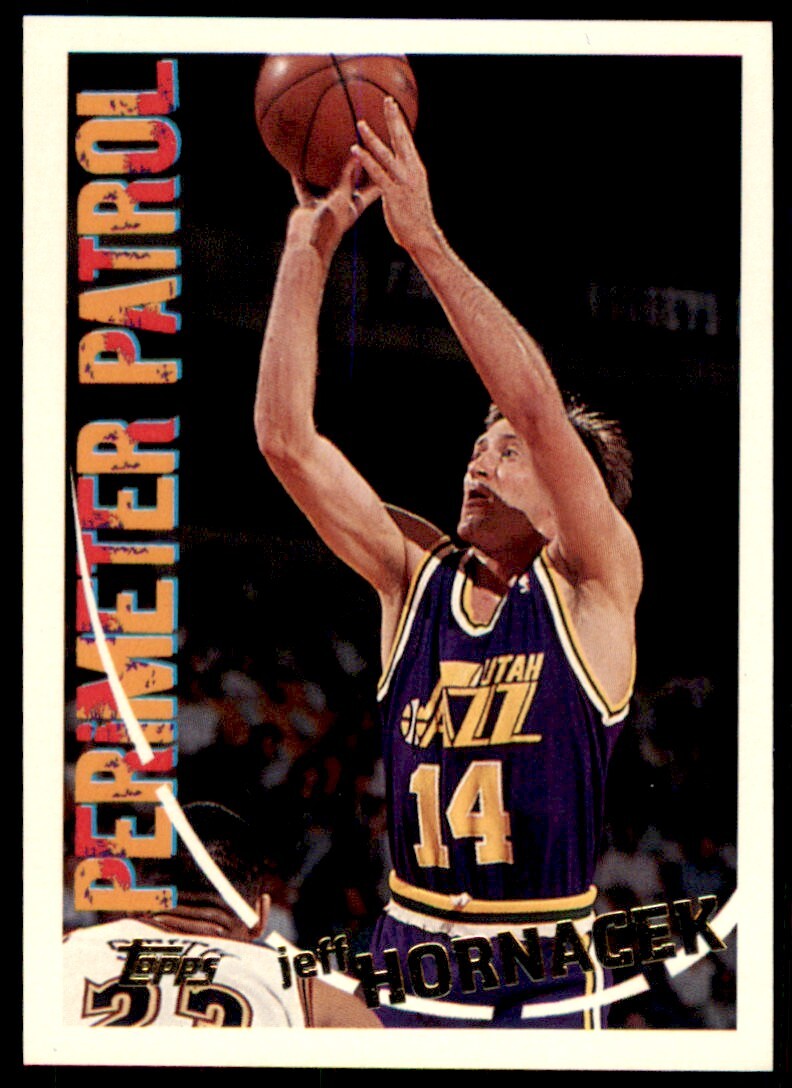1994-95 Topps Jeff Hornacek . Utah Jazz #304