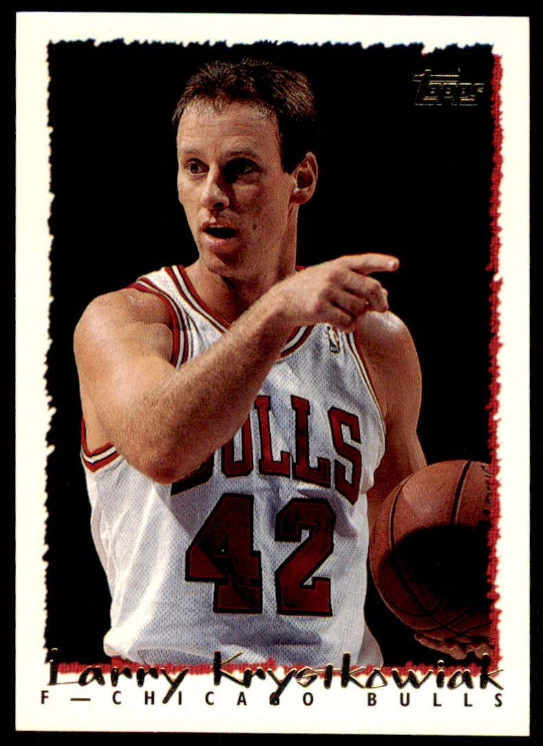 1994-95 Topps Larry Krystkowiak . Chicago Bulls #321