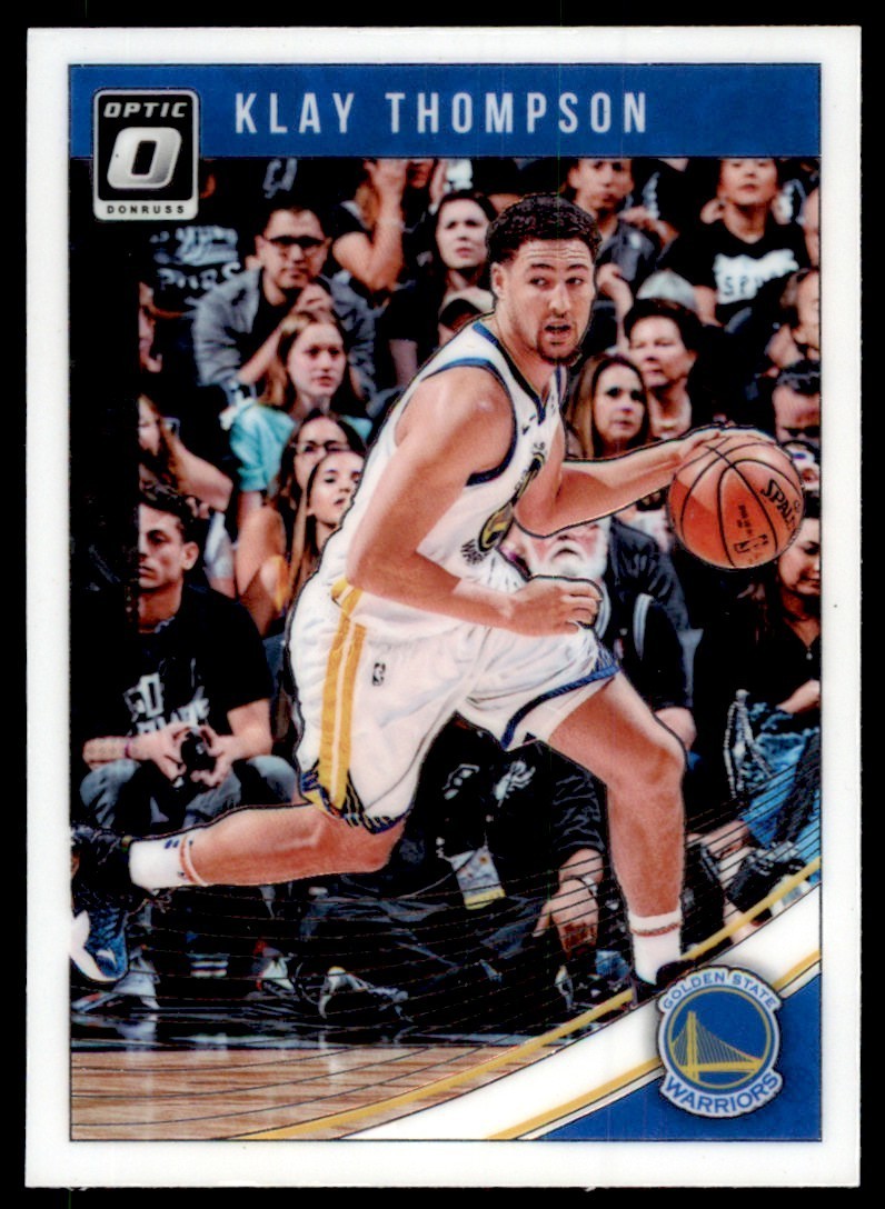 2019-20 Donruss Optic Klay Thompson Basketball Cards #12