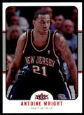 2006-07 Fleer Antoine Wright . New Jersey Nets #123