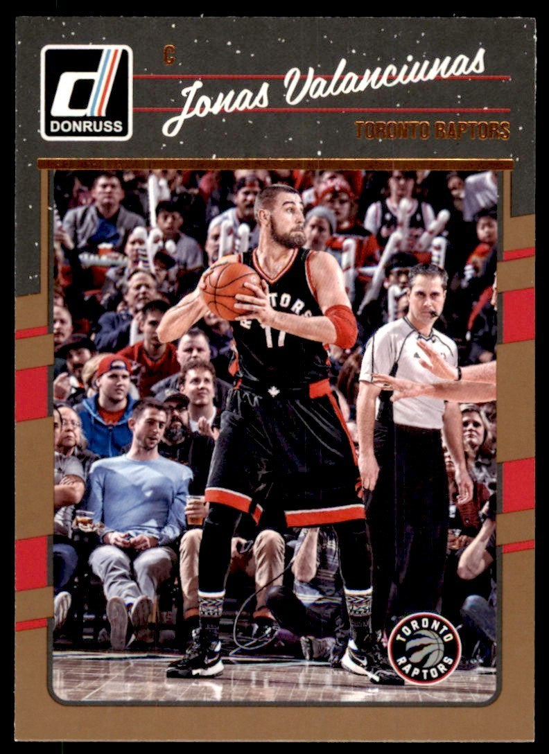 2016-17 Donruss Jonas Valanciunas Basketball Cards #107