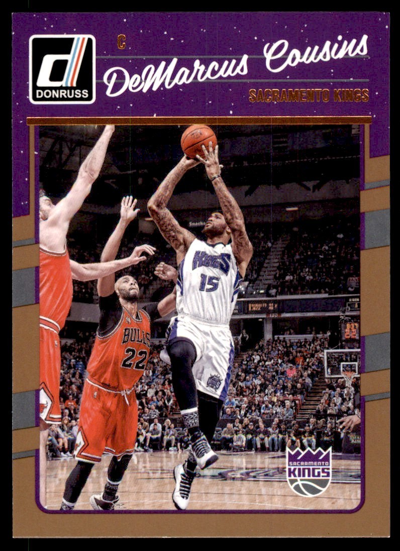 2016-17 Donruss DeMarcus Cousins Basketball Cards #54