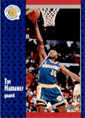 1991-92 Fleer Tim Hardaway . Golden State Warriors #65