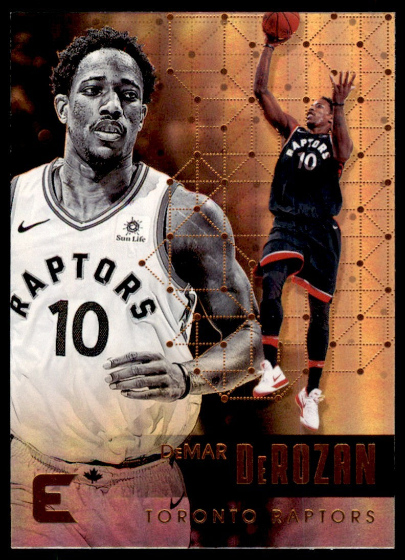 2017-18 Panini Essentials DeMar DeRozan Basketball Cards #167
