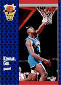 1991-92 Fleer Kendall Gill . Charlotte Hornets #232