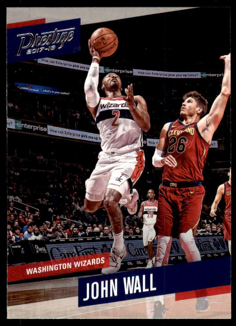 2017-18 Panini Prestige John Wall Basketball Cards #146