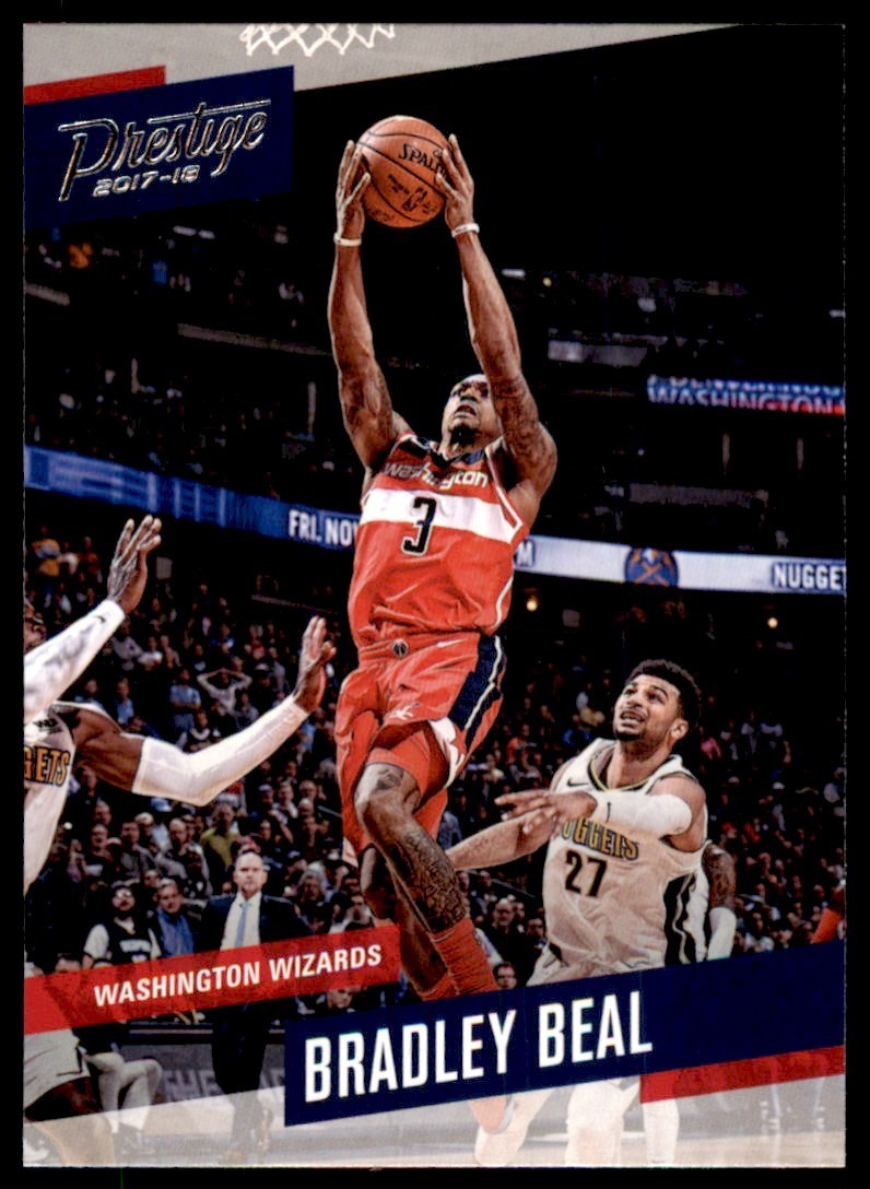 2017-18 Panini Prestige Bradley Beal Basketball Cards #147