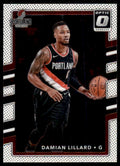 2017-18 Donruss Optic Damian Lillard Basketball Cards #122